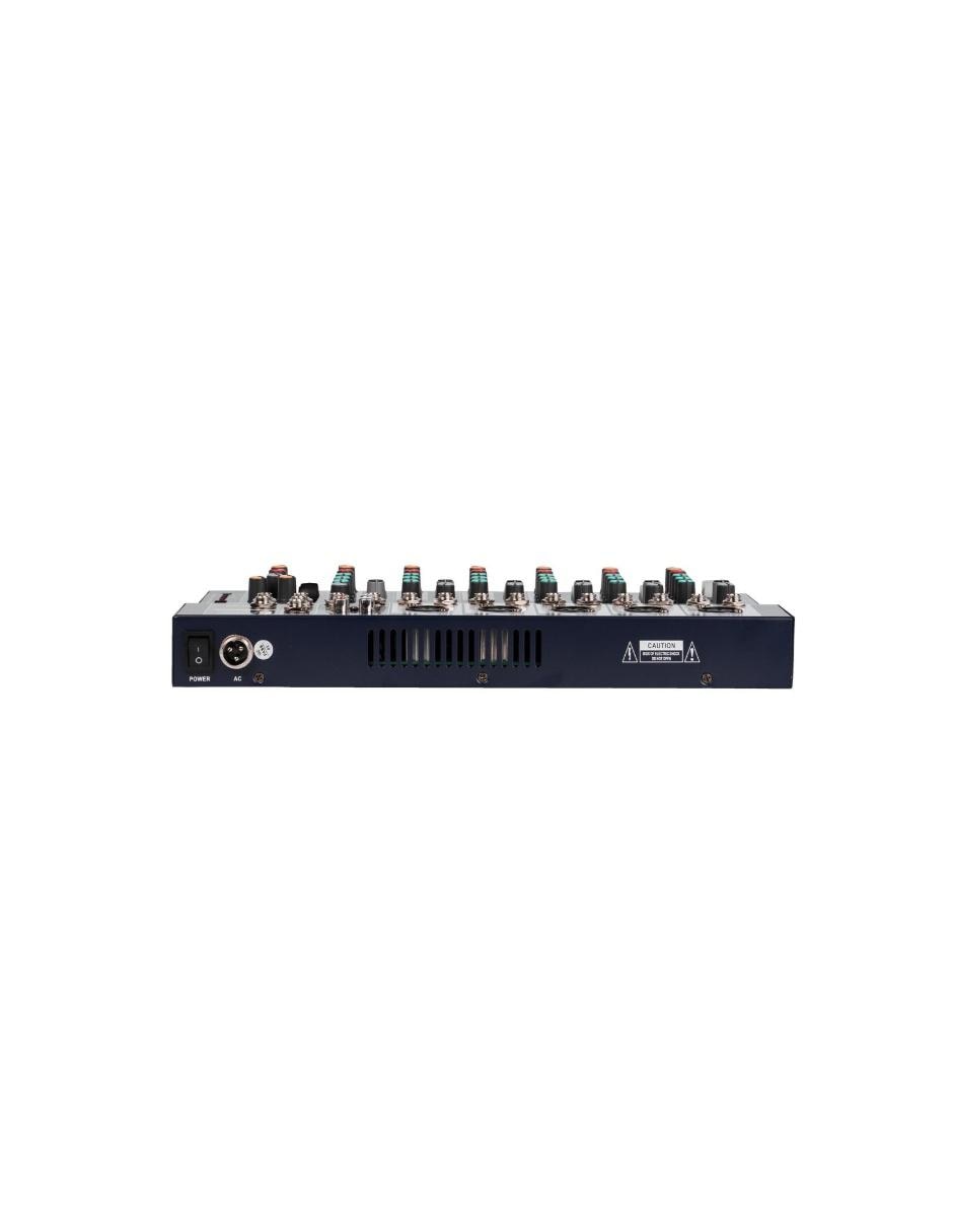 Mezcladora MX702USB 7 Canales/Inc. Microfono 3