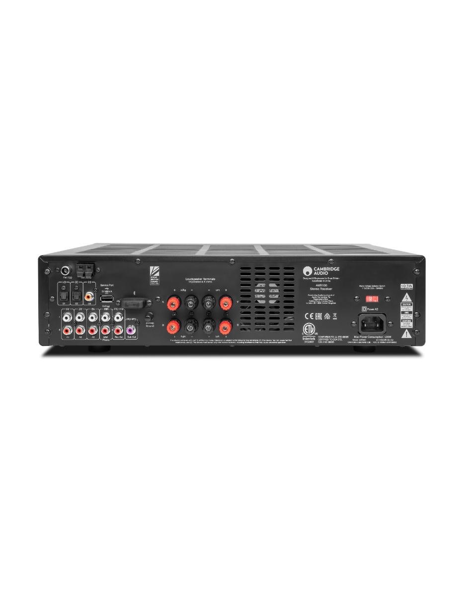 Amplificador para estéreo AXR100 de 127 V 2