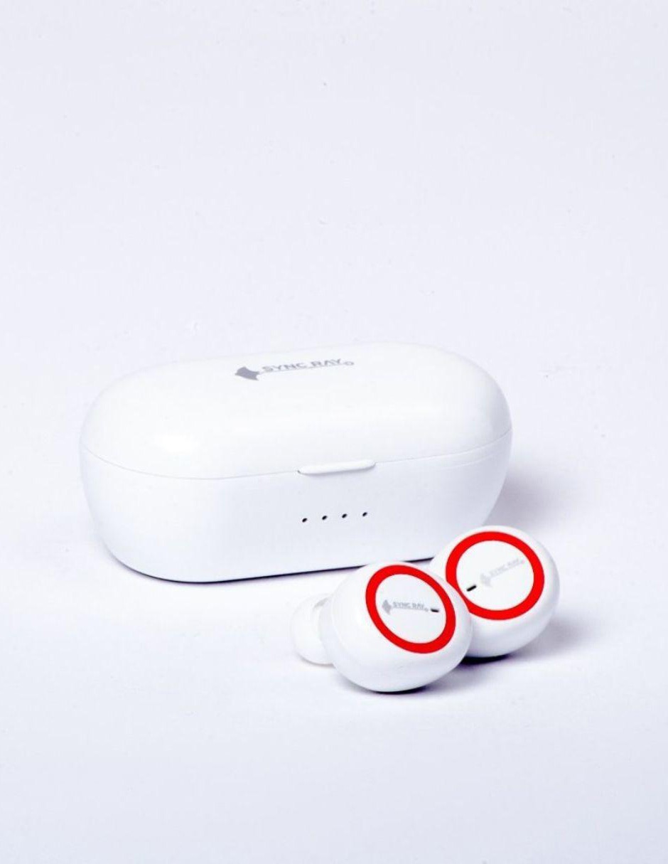 Audífonos Inalámbricos SR-TWS57 Bluetooth V5.0 Truewireless blanco