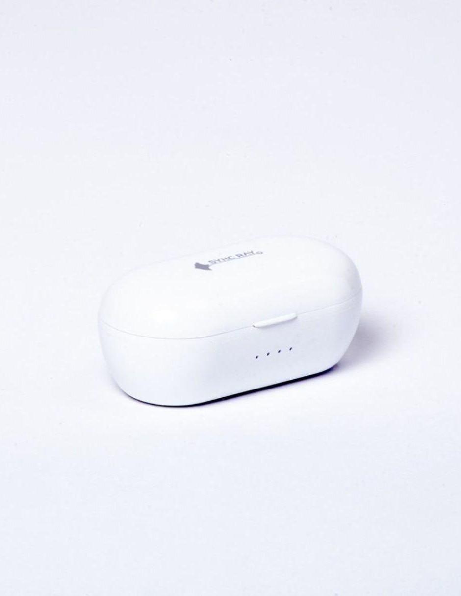 Audífonos Inalámbricos SR-TWS57 Bluetooth V5.0 Truewireless blanco 3