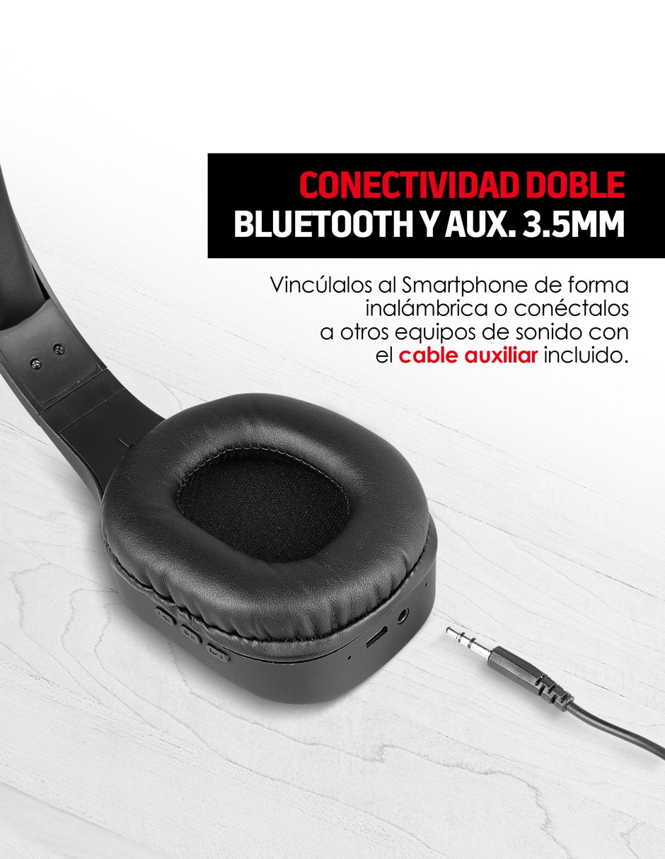 Audífonos Over-Ear alámbricos e inalámbricos con cancelación de ruido 4