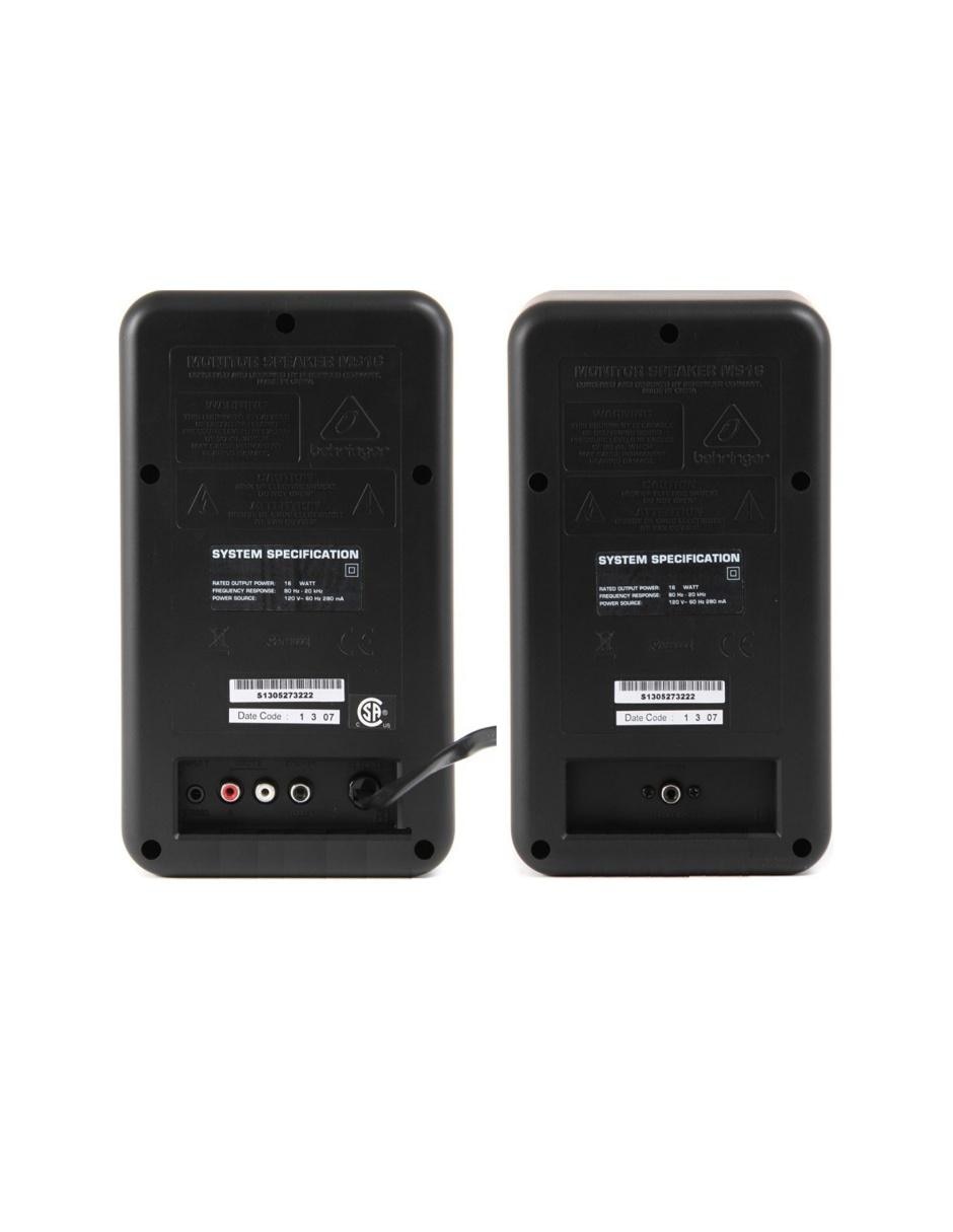 Bafle de repisa MS16 2