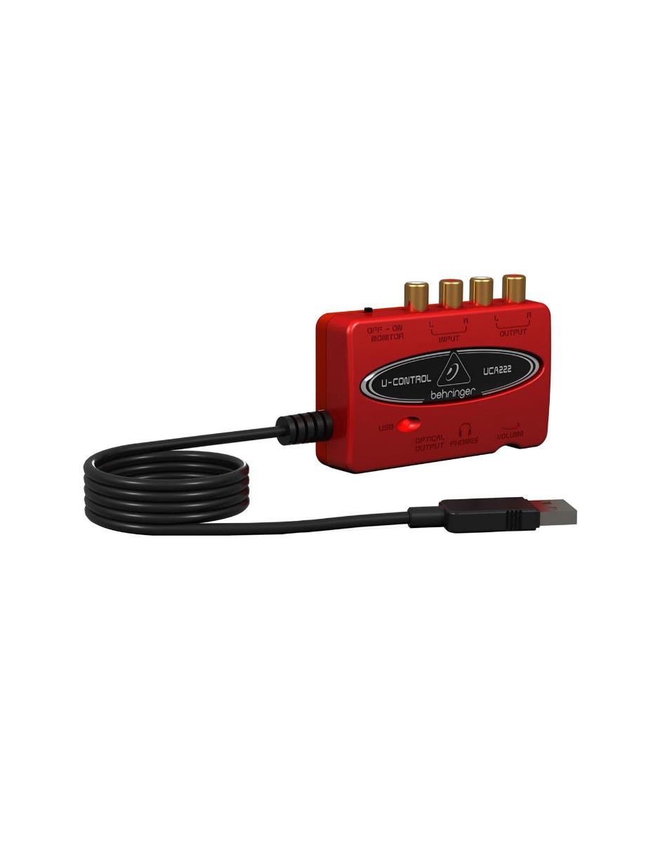 Interfaz de Audio UCA-222 1