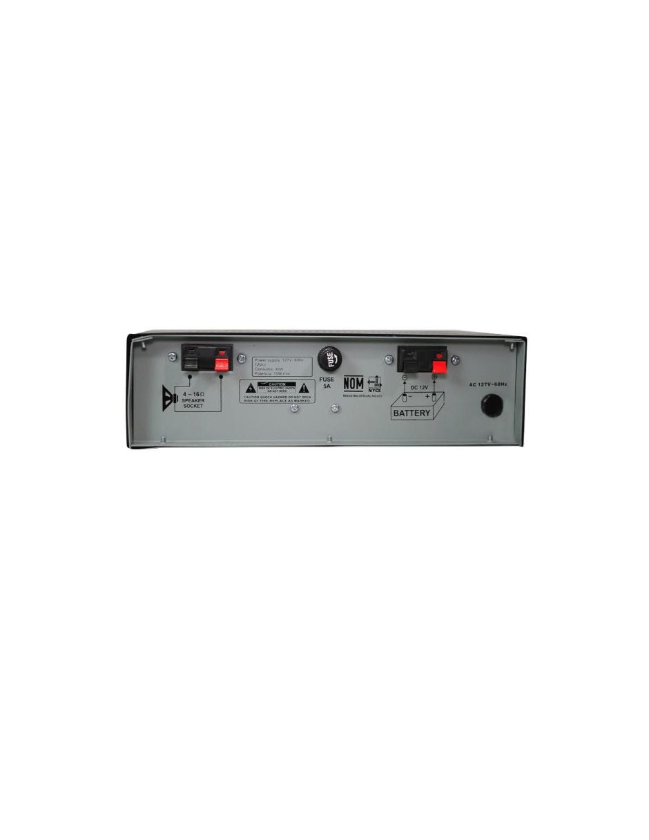 Amplificador SA-450N-MP3 de 110 V 2