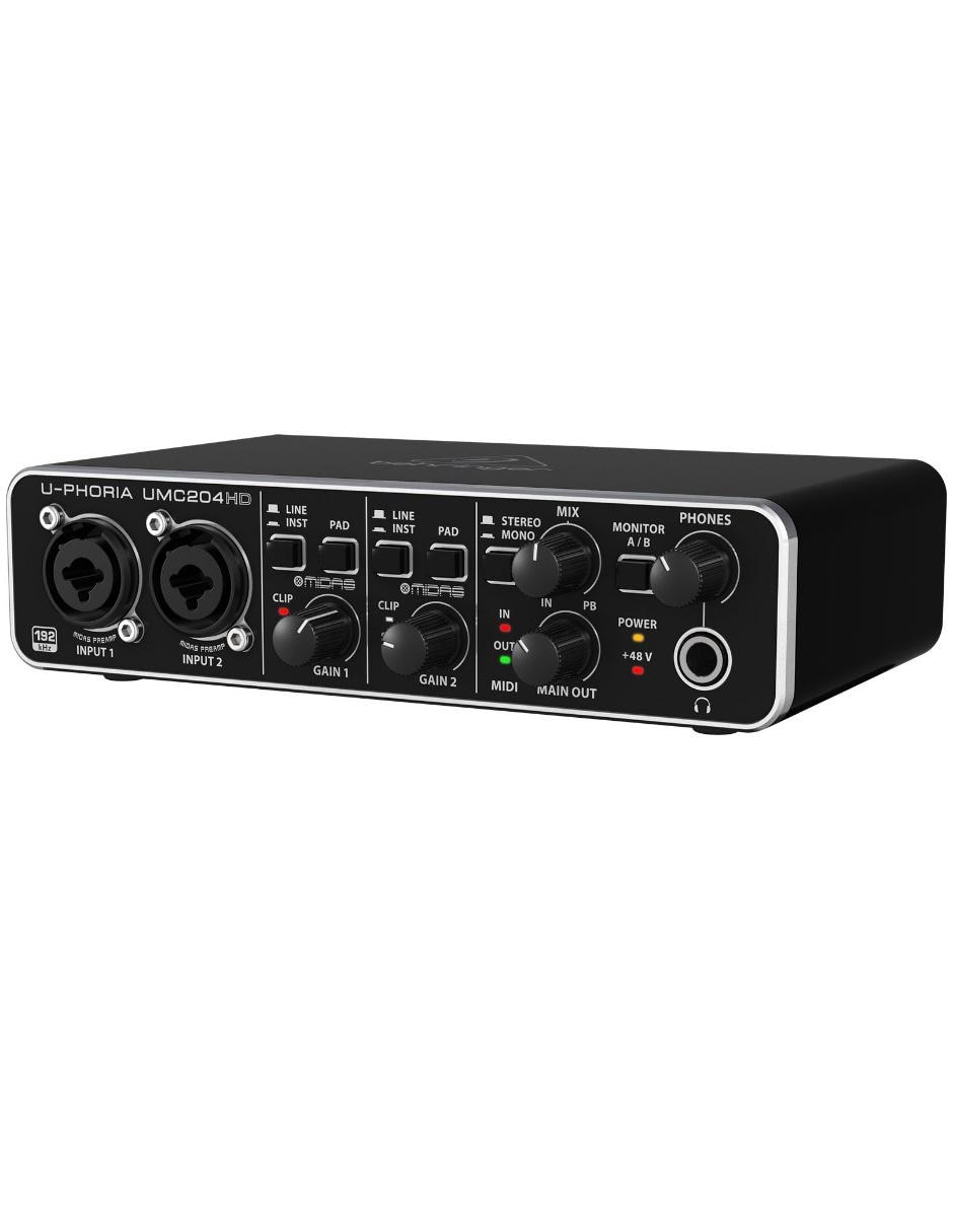 Interfaz de Audio UMC-204HD 2