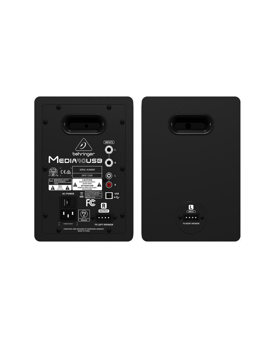 Bafle de repisa MEDIA 40USB 2