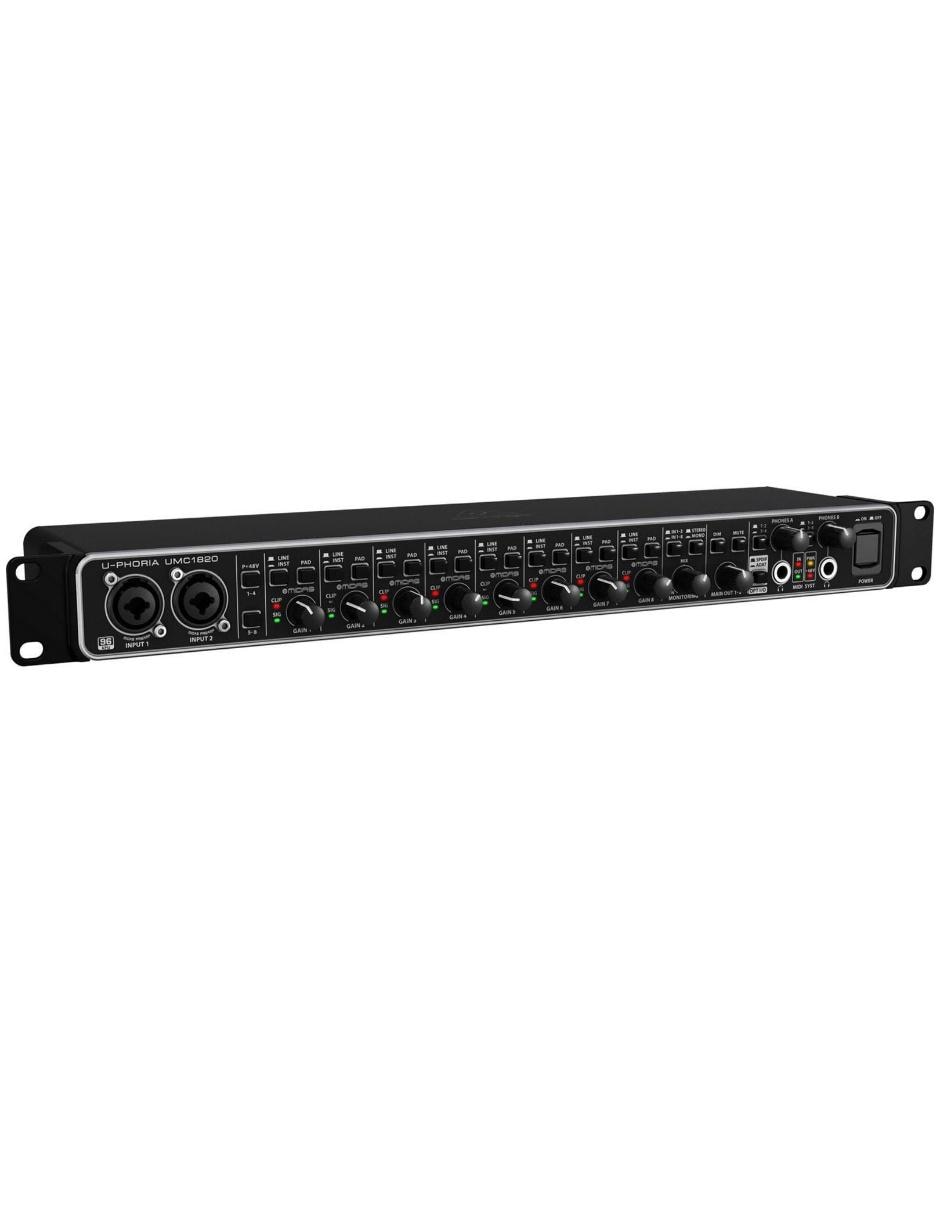 Interfaz de Audio UMC1820 Interfaz de Audio UMC1820