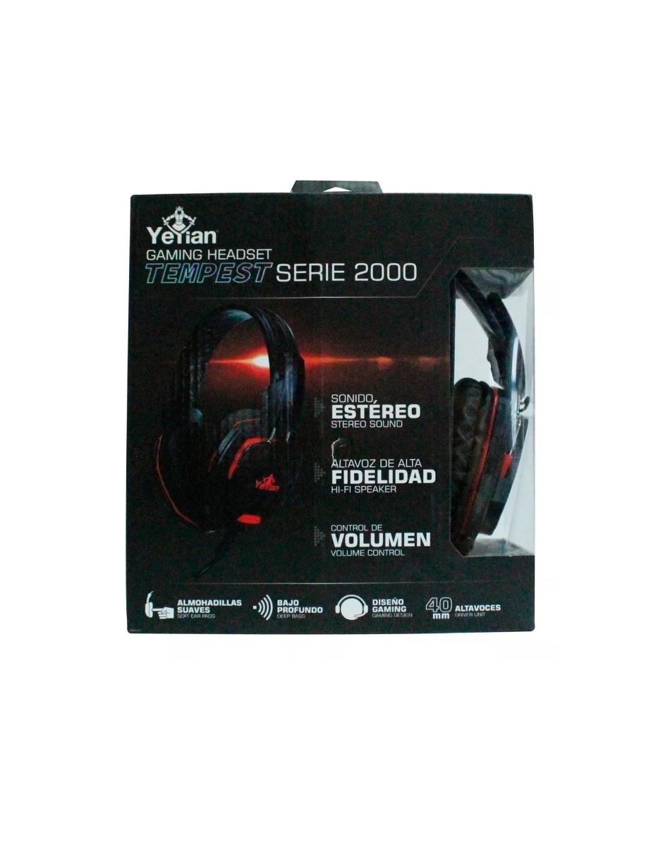 Audífonos On-Ear Tempest  2000 alámbricos con cancelación de ruido 2