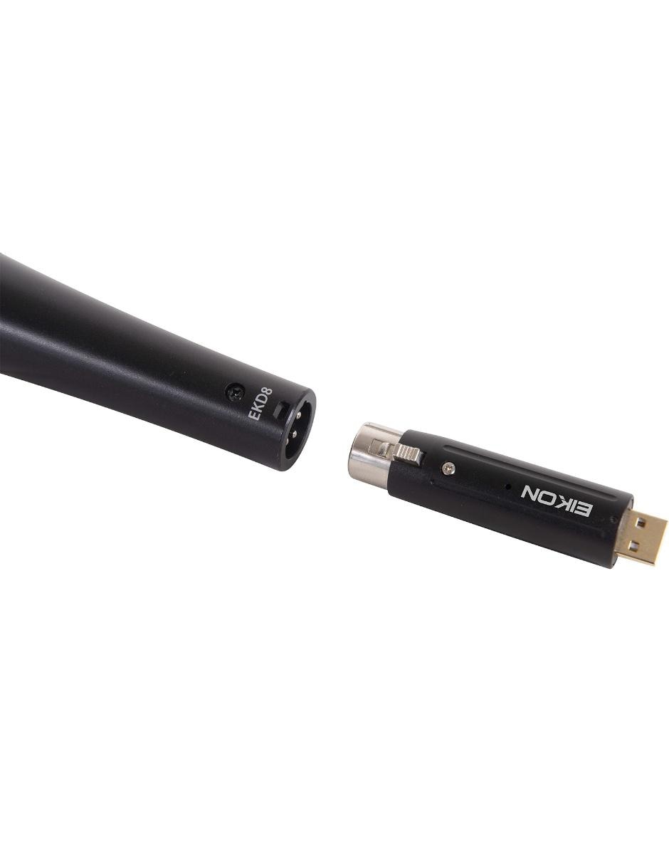 Interfaz de Audio XLR-USB EKUSBX1 2