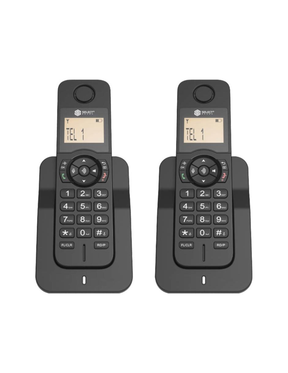 Set de 2 teléfonos inalámbricos Panasonic KX-TGB112MEB