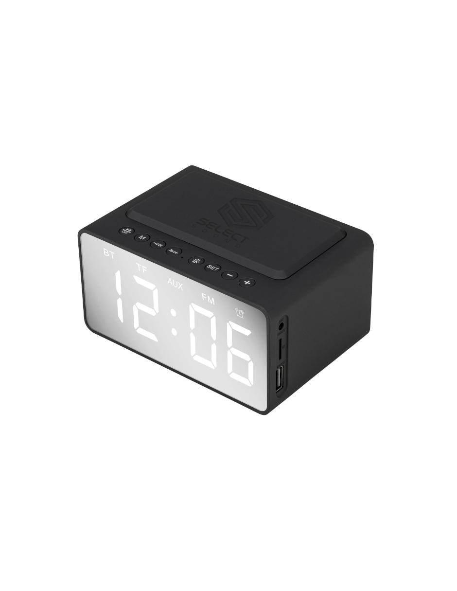 Radio Reloj Despertador Select Sound 4333 / Negro