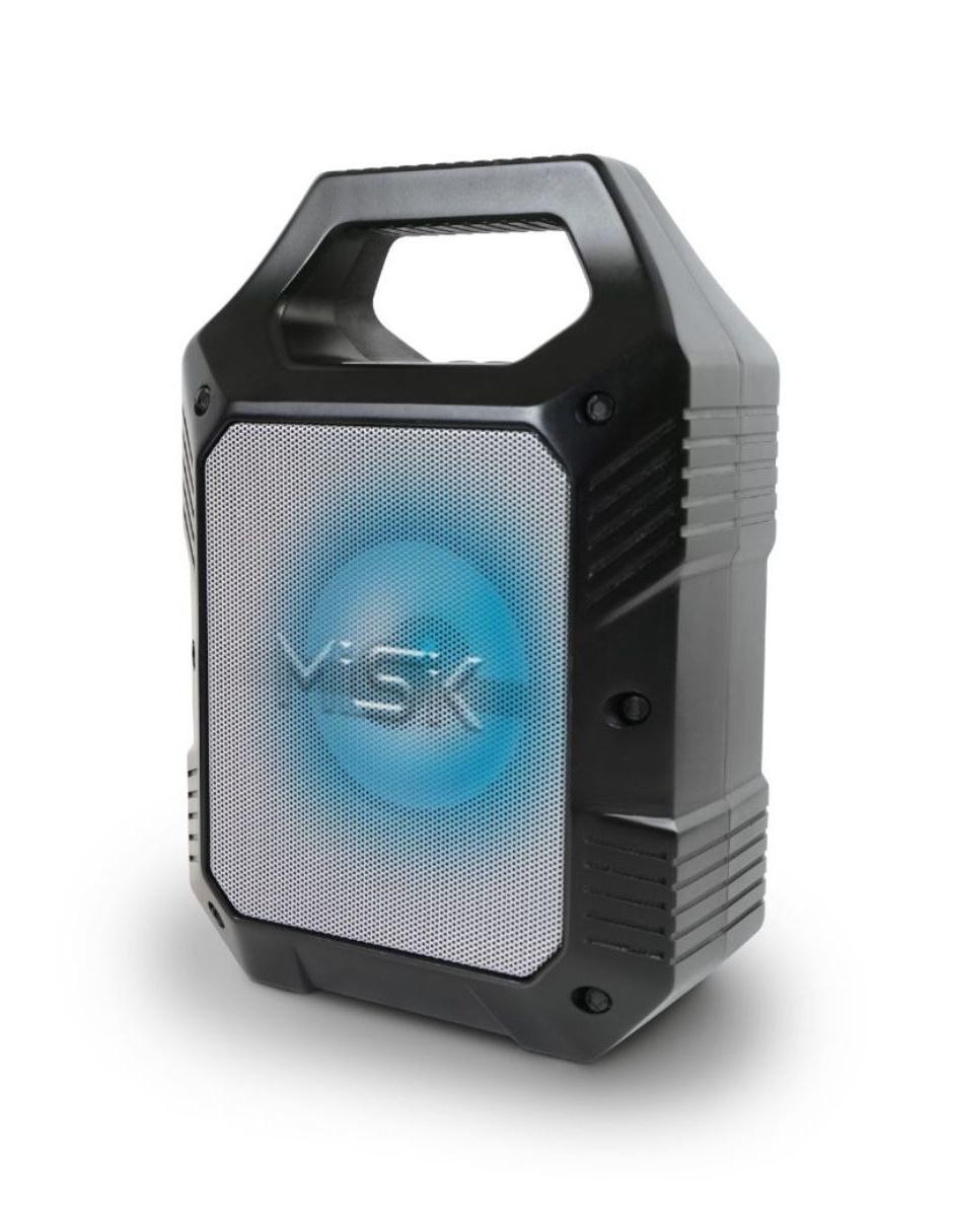 Mini Bafle Amplificado MS202 negro Bluetooth TWS Radio FM 3