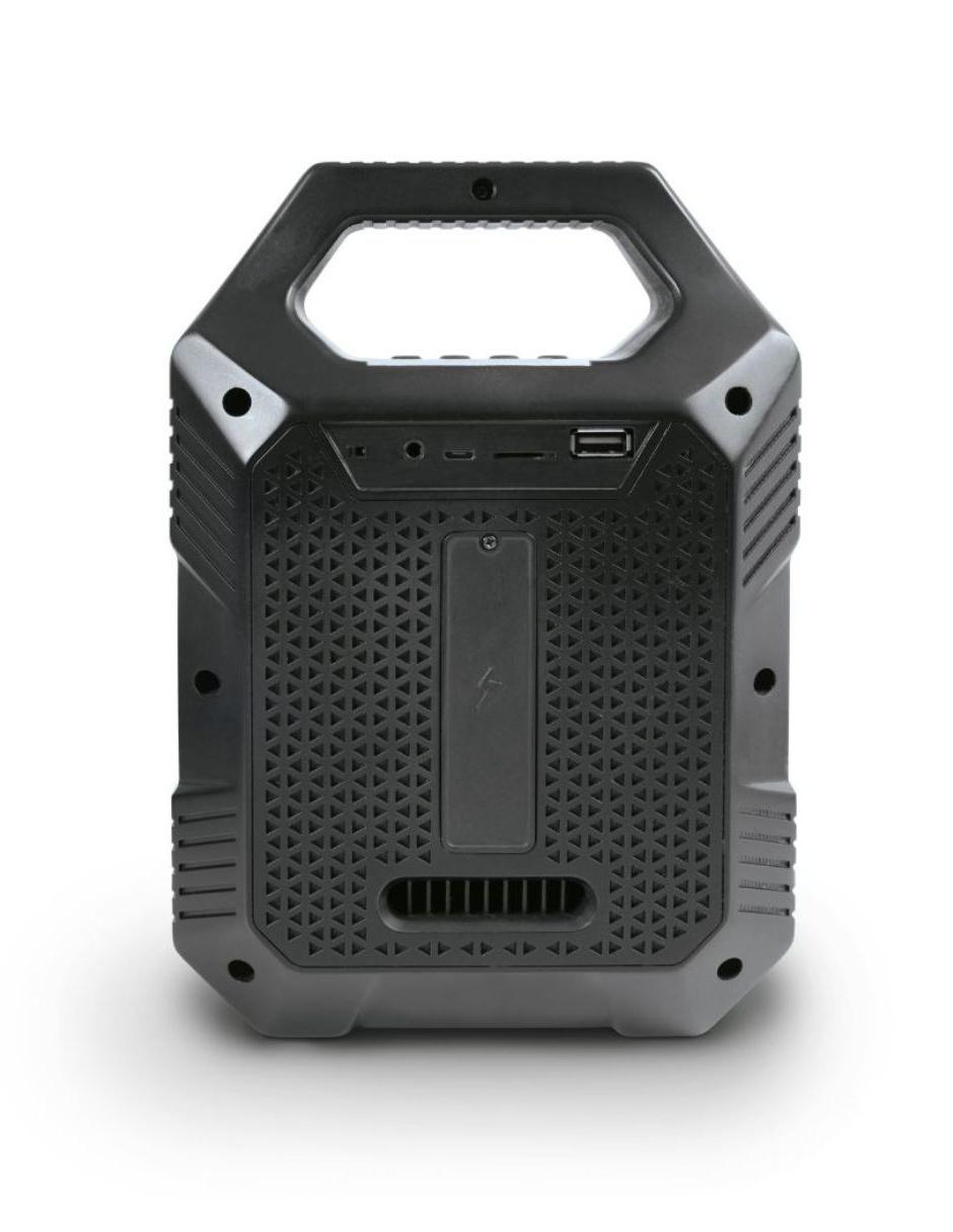 Mini Bafle Amplificado MS202 negro Bluetooth TWS Radio FM 4