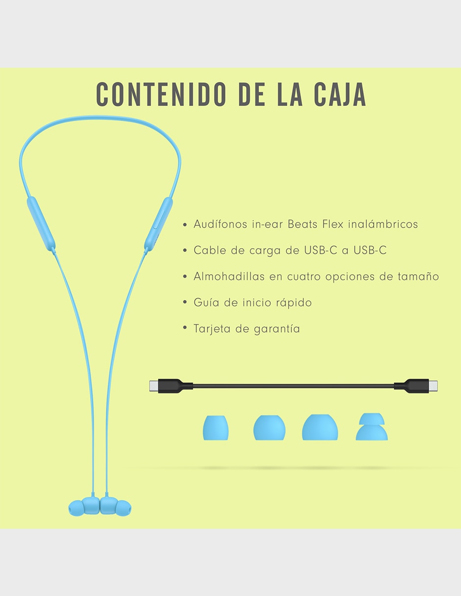 Audífonos In-Ear Beats Flex inalámbricos 5