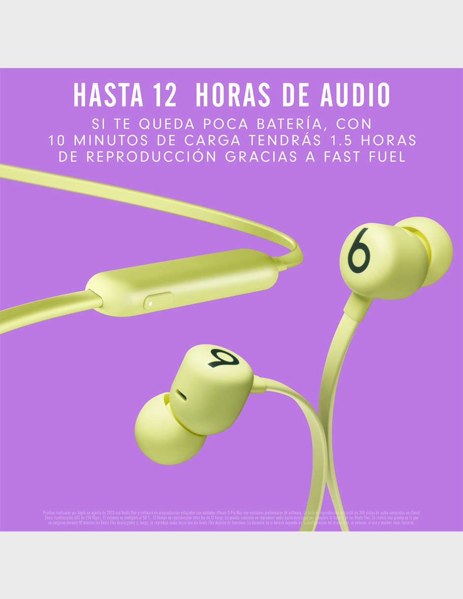 AUDÍFONO IN EAR BEATS MYMD2B, AMARILLO