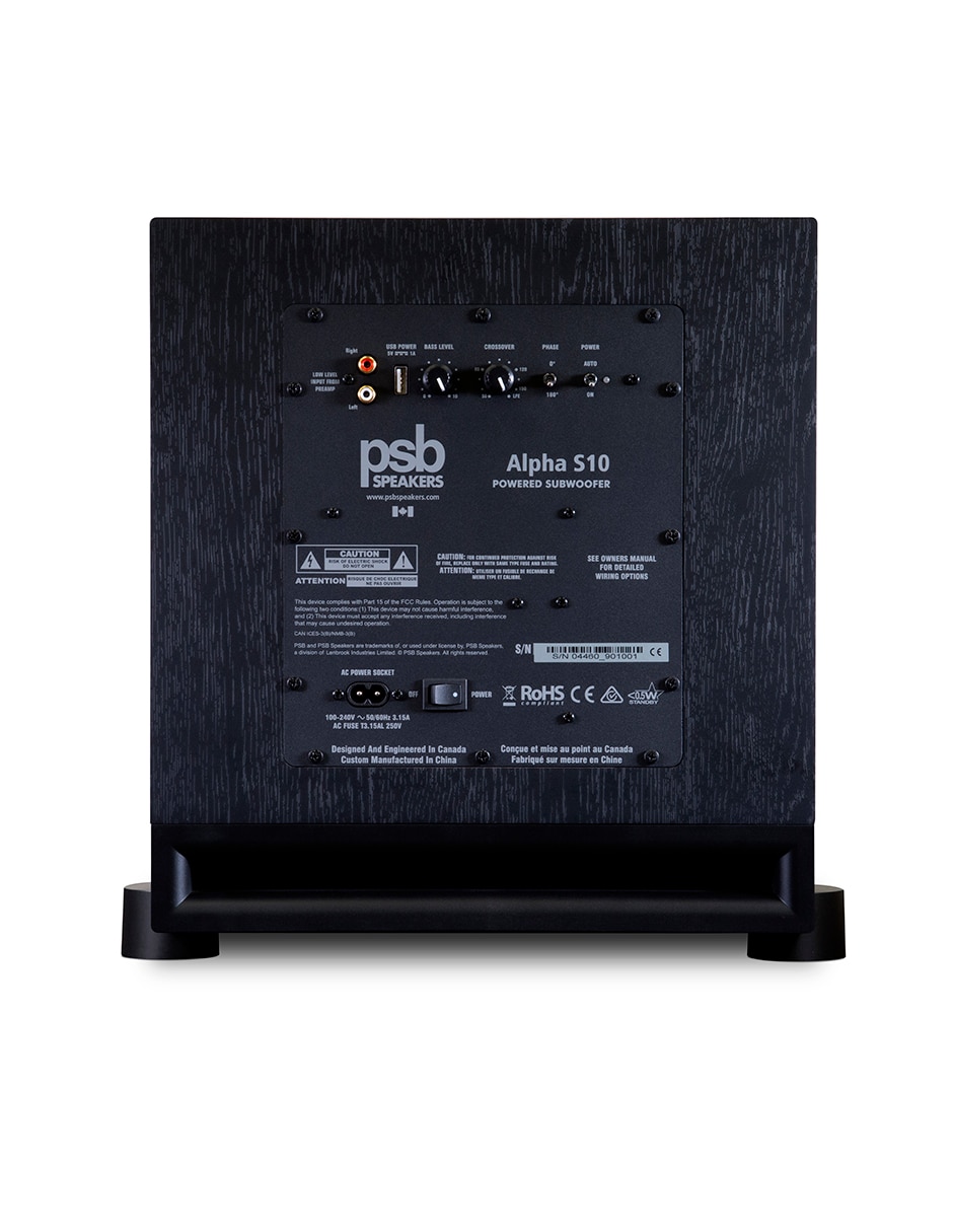 Subwoofer Alpha S10 3