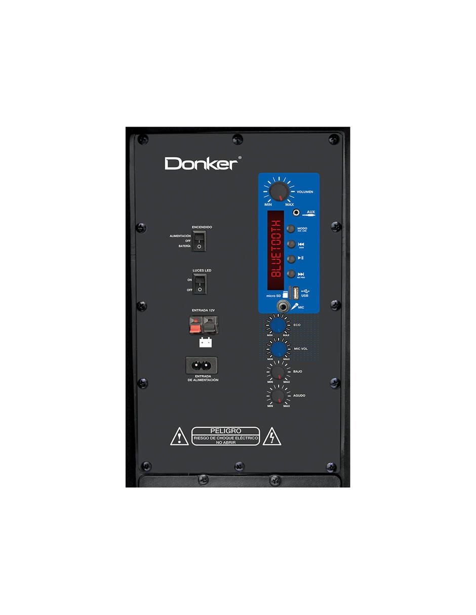 Bafle Amplificado 15 con 25000W PMPO Bluetooth Recargable 7