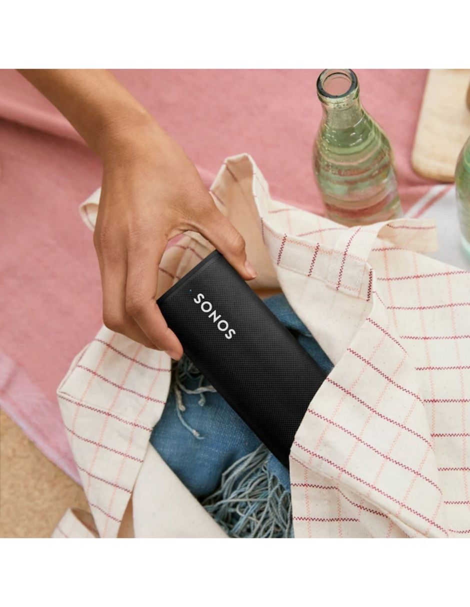 SONOS ROAM INALÁMBRICO Y BLUETO, NEGRO