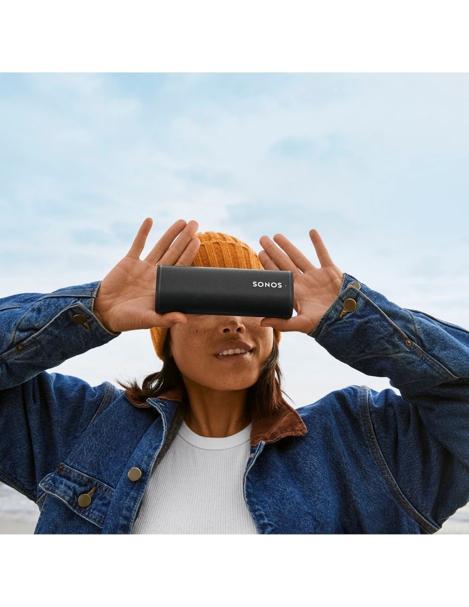 SONOS ROAM INALÁMBRICO Y BLUETO, NEGRO