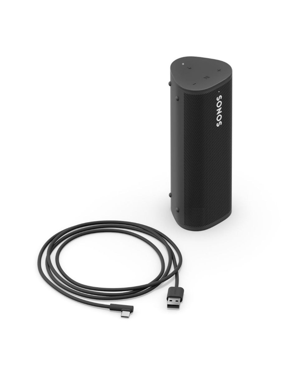 SONOS ROAM INALÁMBRICO Y BLUETO, NEGRO