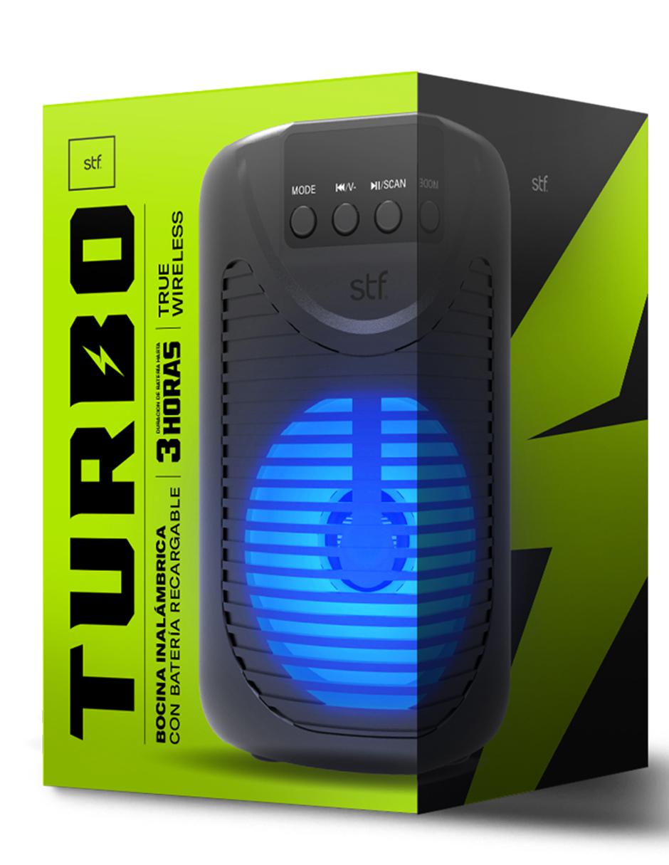 Bocina Inalámbrica con Luz LED Turbo 4