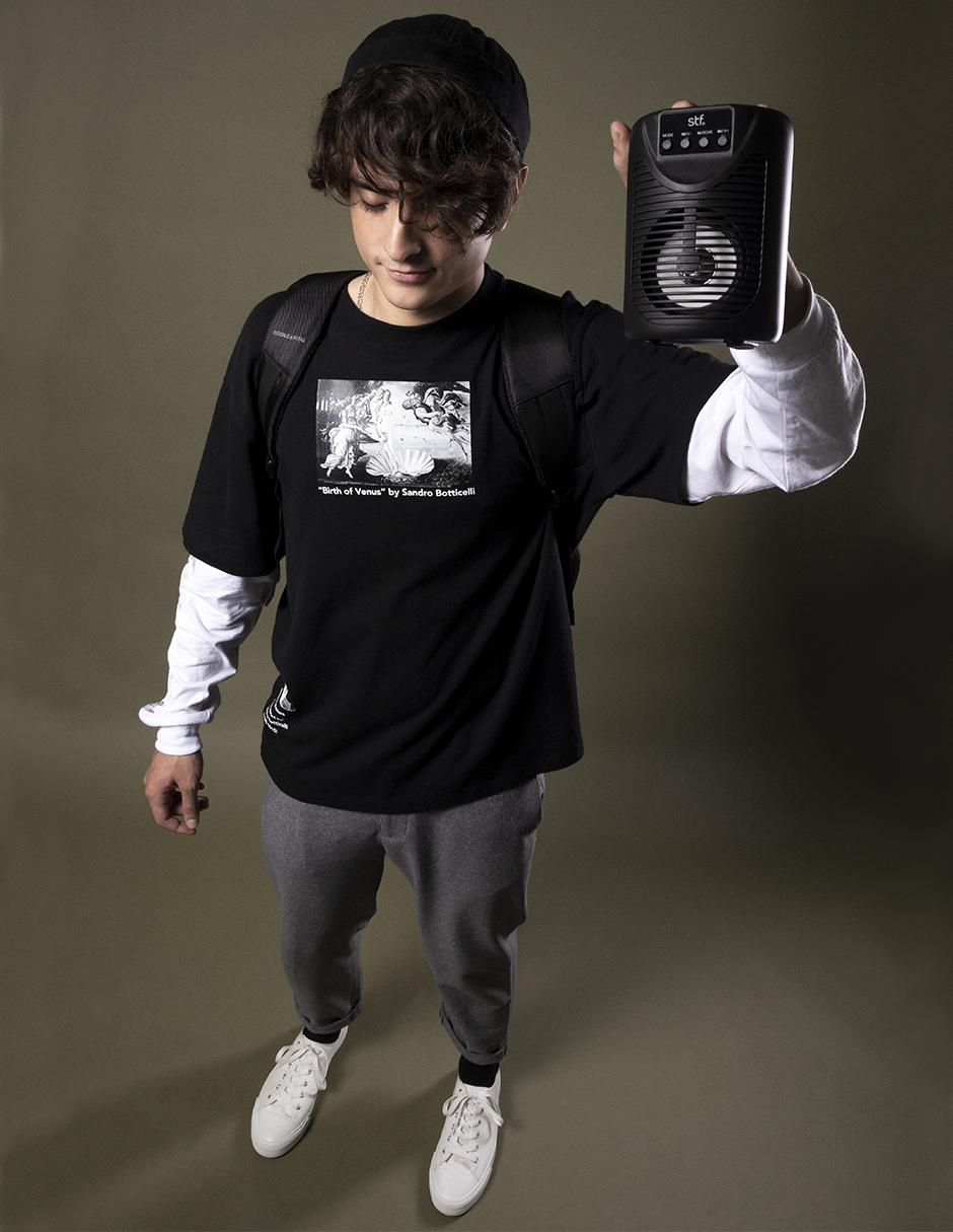 Bocina Inalámbrica con Luz LED Turbo 5