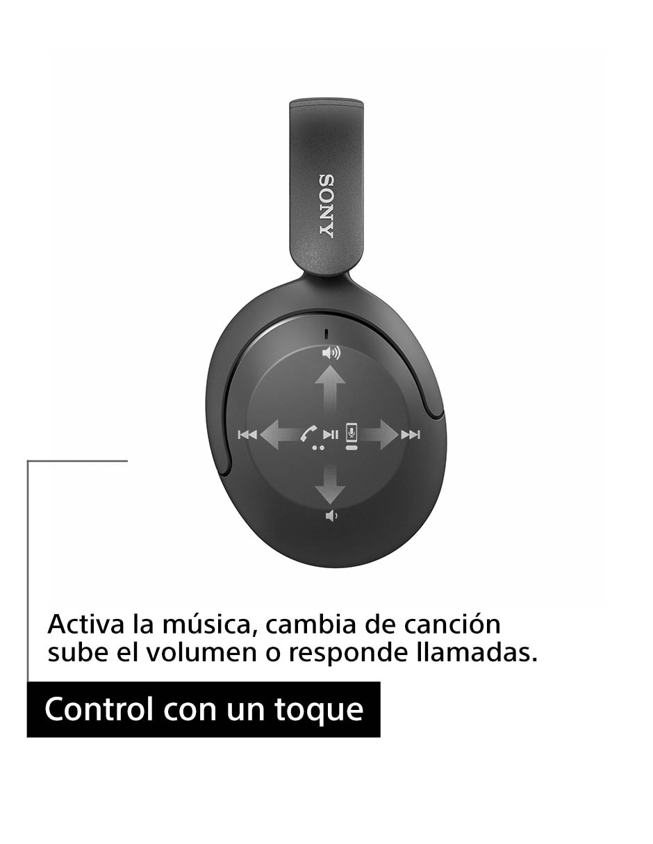 Audífonos over - ear Sony WH-XB910N Alámbricos e inalámbricos con  cancelación de ruido