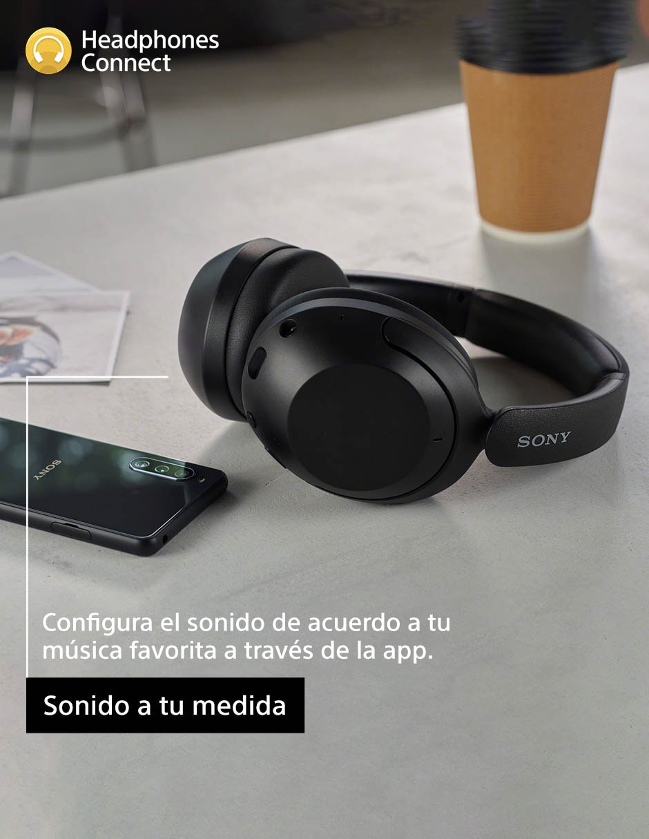 Audífonos Over-Ear Wh-Xb910N alámbricos e inalámbricos con cancelación de ruido 6