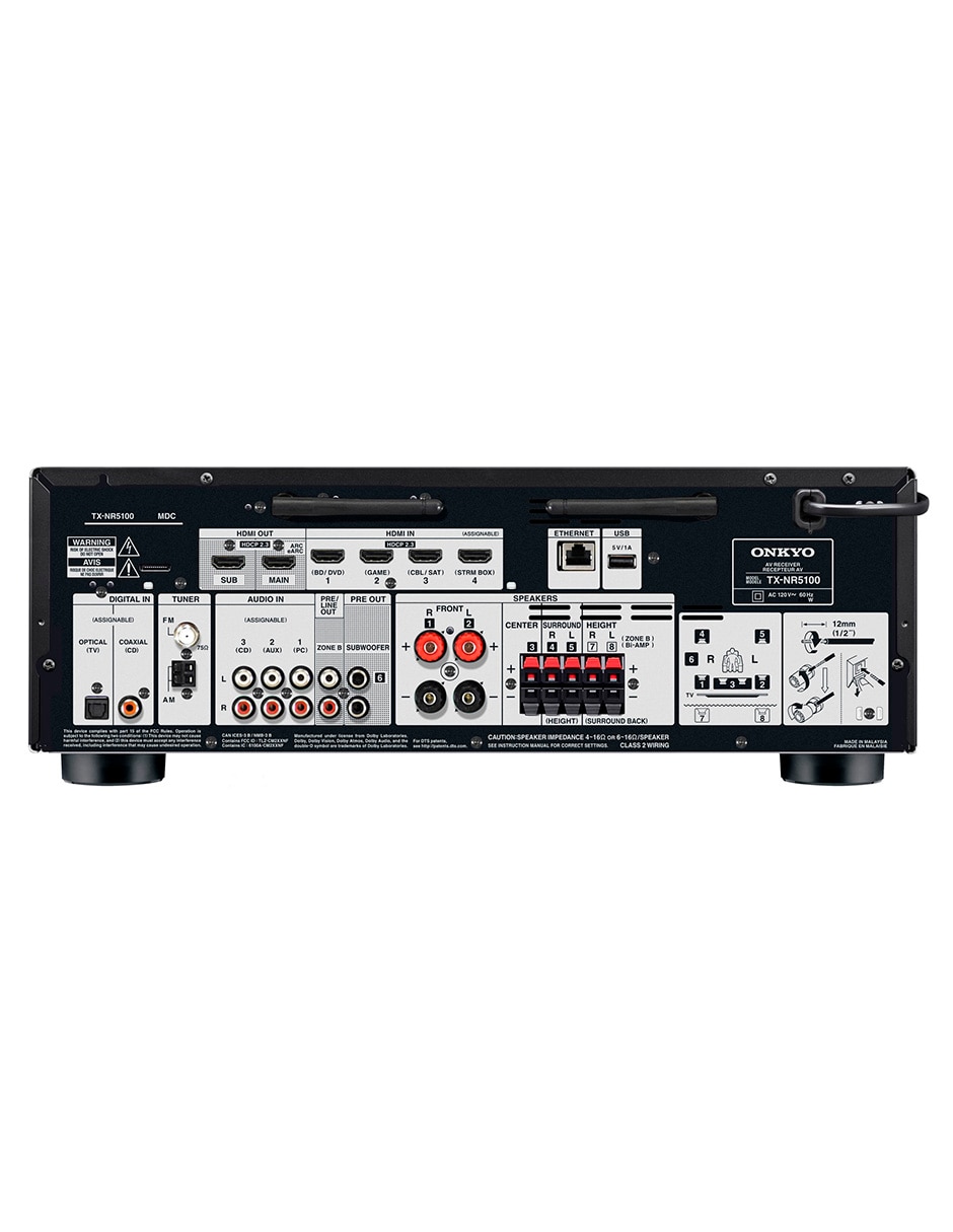 Receptor de Audio y Vídeo TX-NR5100 3