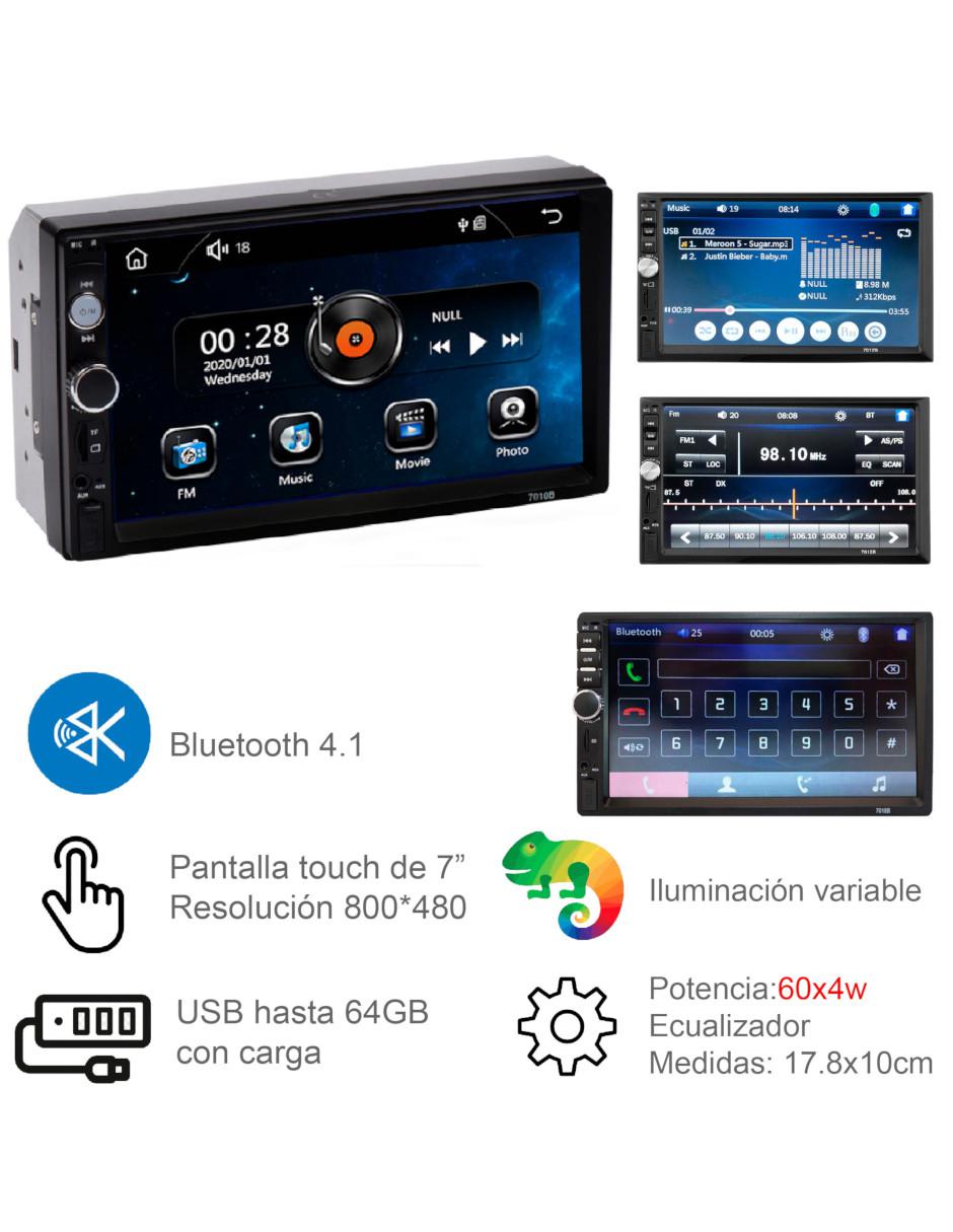 Autoestéreo 6911 Touch 7 Mirrorlink 3