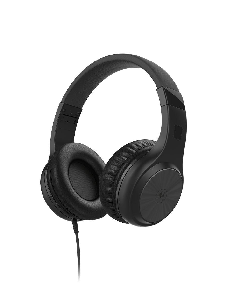 Audífonos On-Ear Moto Xt120 alámbricos con cancelación de ruido Audífonos On-Ear Moto Xt120 alámbricos con cancelación de ruido