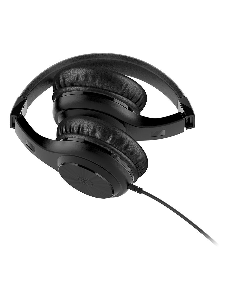 Audífonos On-Ear Motorola Moto XT120 W Alámbricos con Cancelación de Ruido