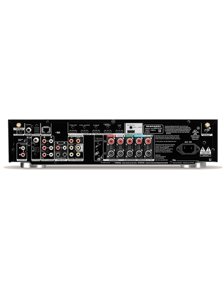 Receptor audio y video NR1510 3