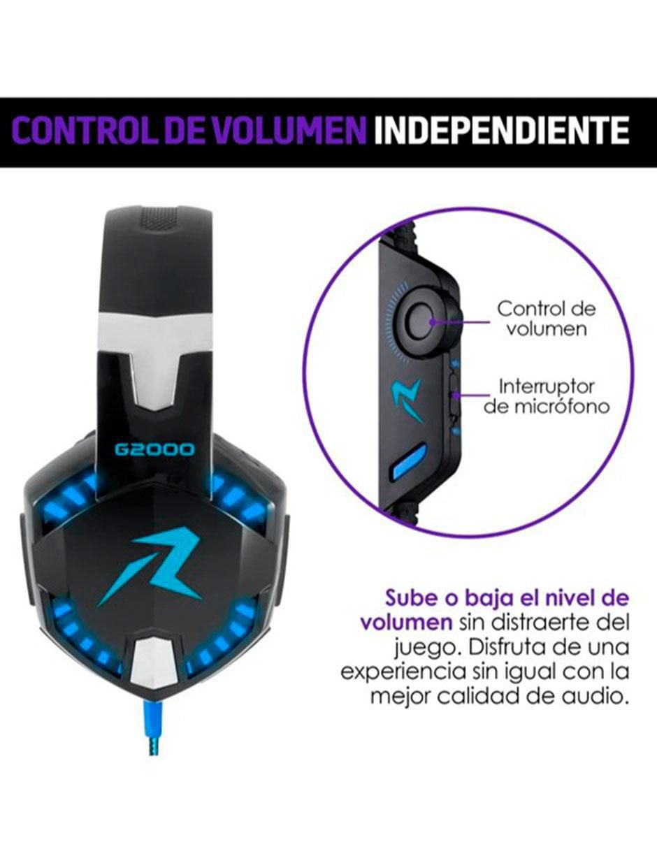 Audífonos Over-Ear Petukita Box G2000 Alámbricos con cancelación de ruido