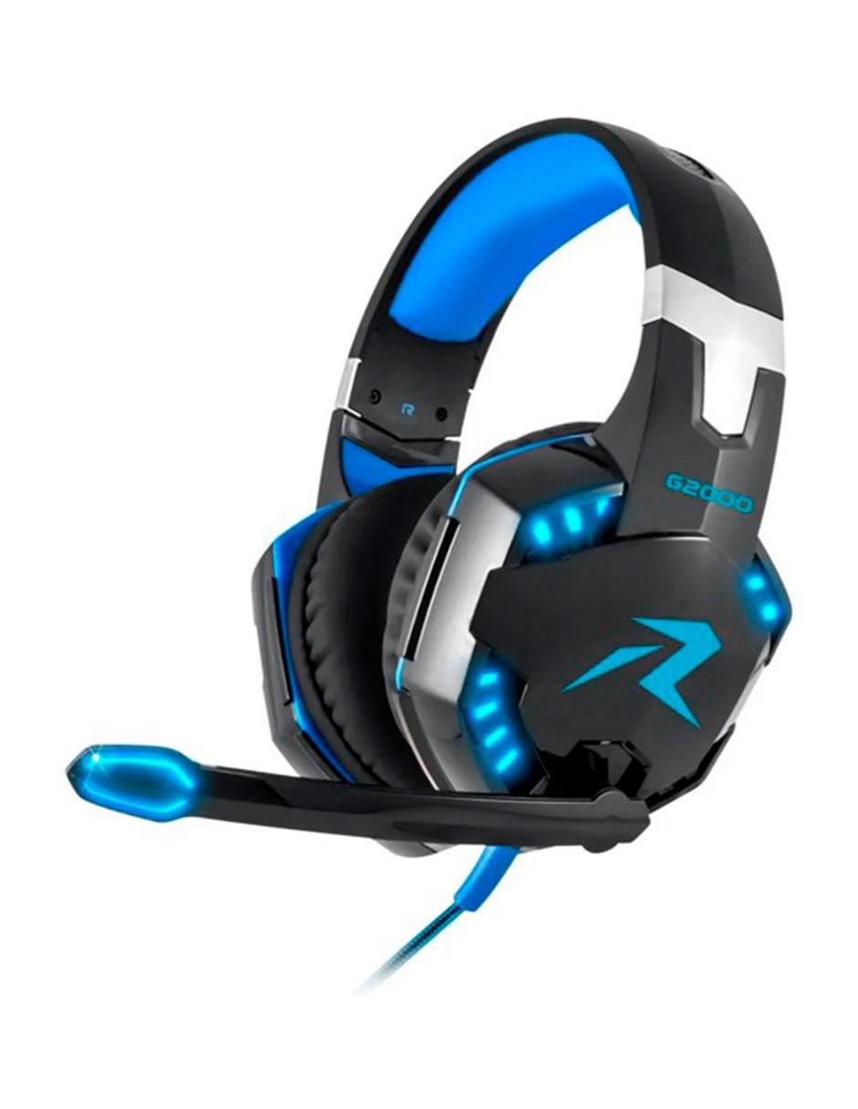 Audífonos gamer Over-Ear G2000 alámbricos con cancelación de ruido