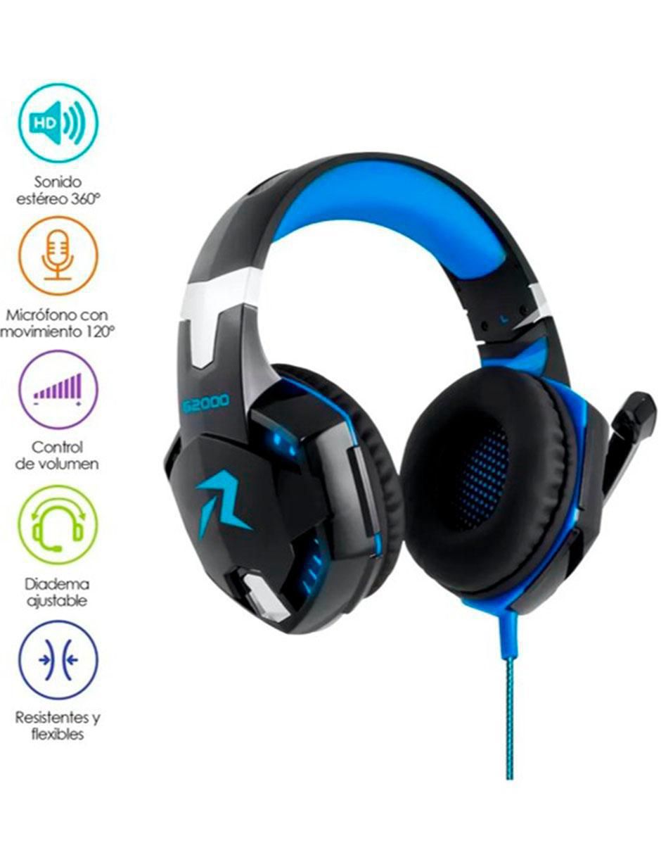 Audífonos gamer Over-Ear G2000 alámbricos con cancelación de ruido 3