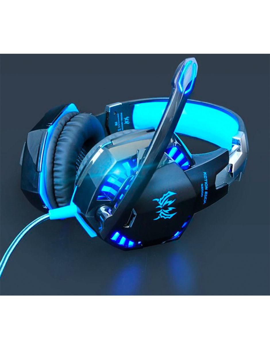 Audífonos gamer Over-Ear G2000 alámbricos con cancelación de ruido 10