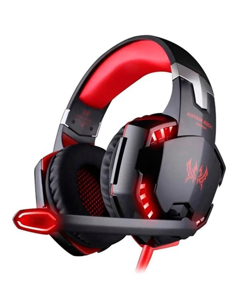 Audífonos gamer Over-Ear G2000 alámbricos con cancelación de ruido