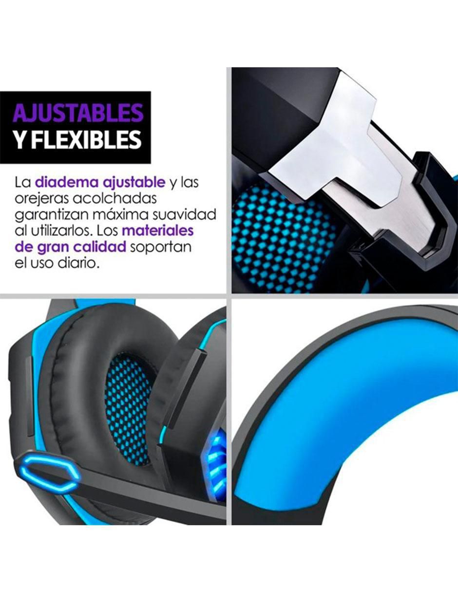 Audífonos gamer Over-Ear G2000 alámbricos con cancelación de ruido 9