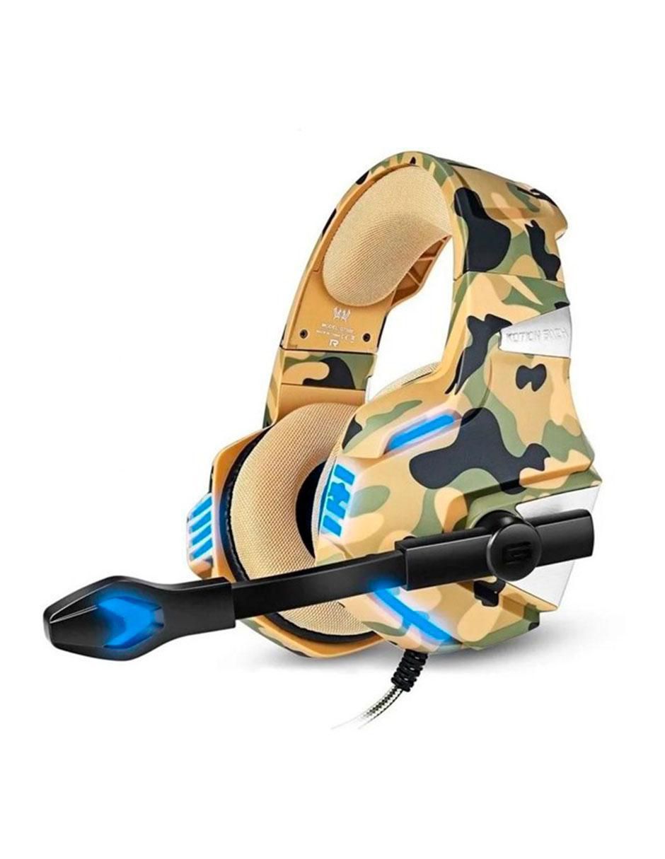 Audífonos gamer Over-Ear G7500 alámbricos con cancelación de ruido