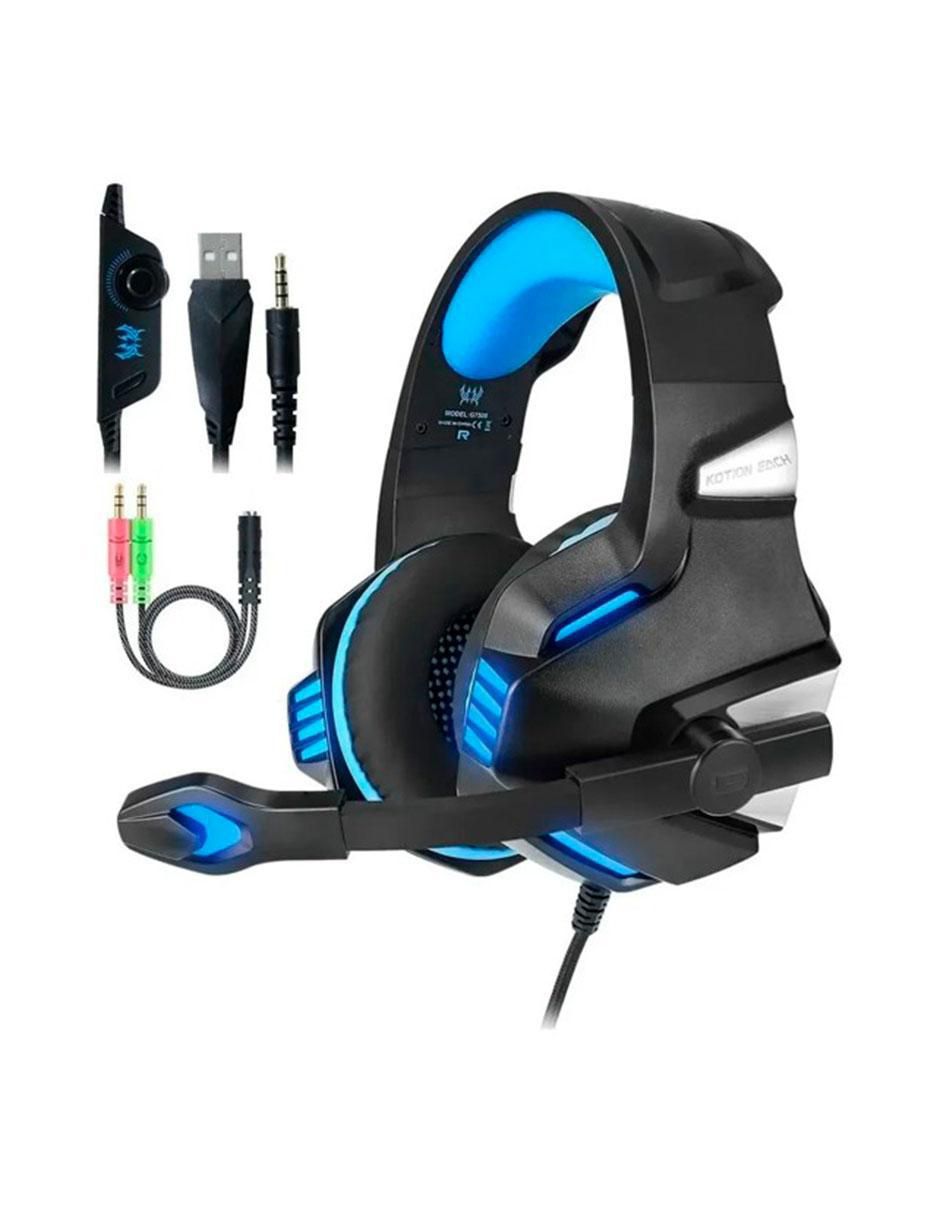 Audífonos gamer Over-Ear G7500 alámbricos con cancelación de ruido