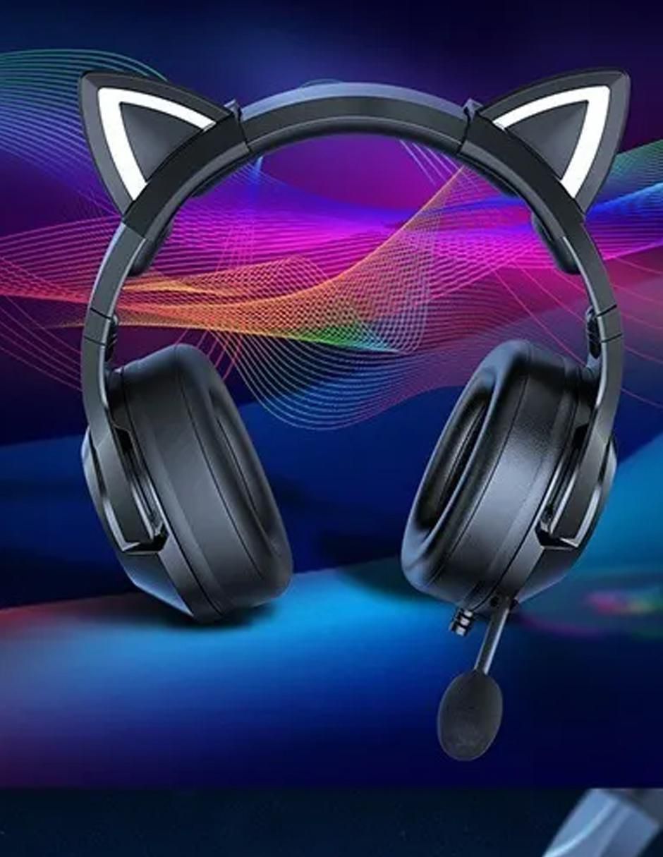 Audífonos On-Ear Petukita Box K9 Alámbricos con Cancelación de Ruido