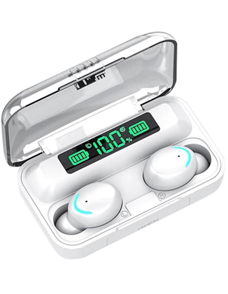 Audífonos True Wireless F9 inalámbricos con cancelación de ruido