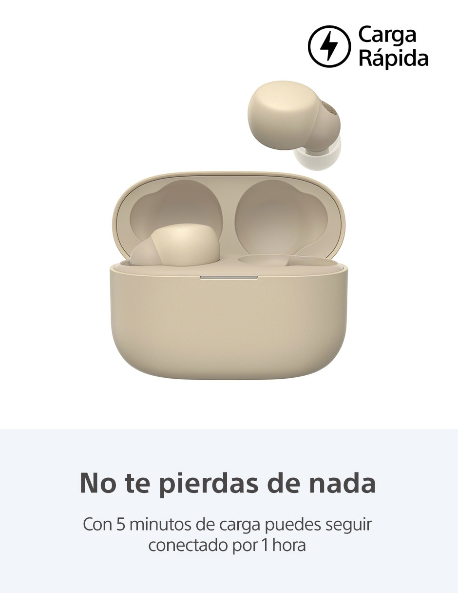 AUDÍFONO IN EAR SONY WF-LS900N, BEIGE