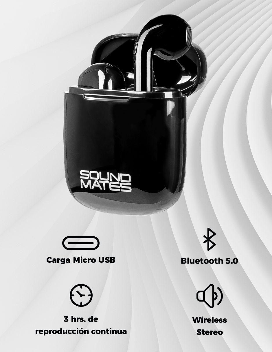 Audífonos True Wireless Sound Mates inalámbricos 4
