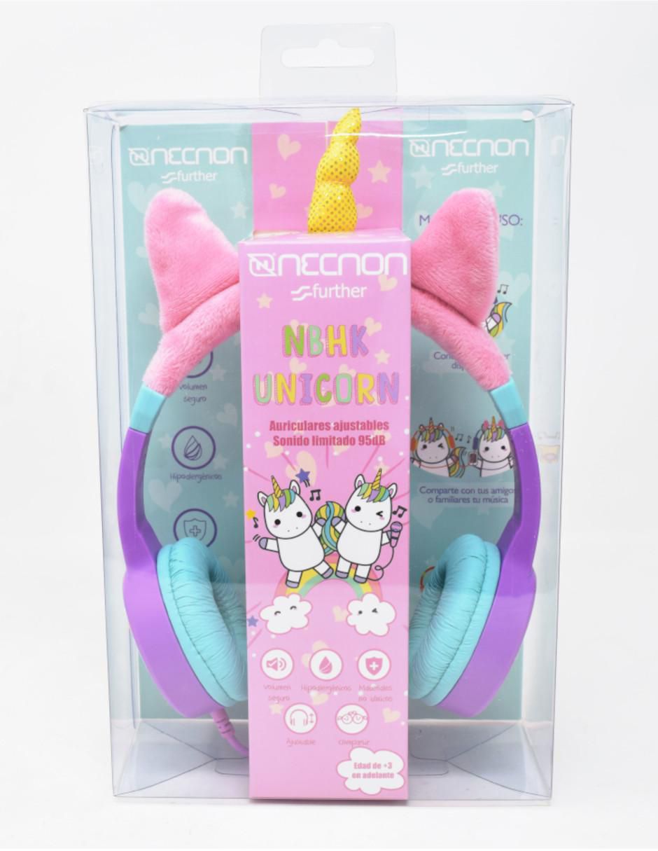 Audífonos On-Ear Unicorn alámbricos 6