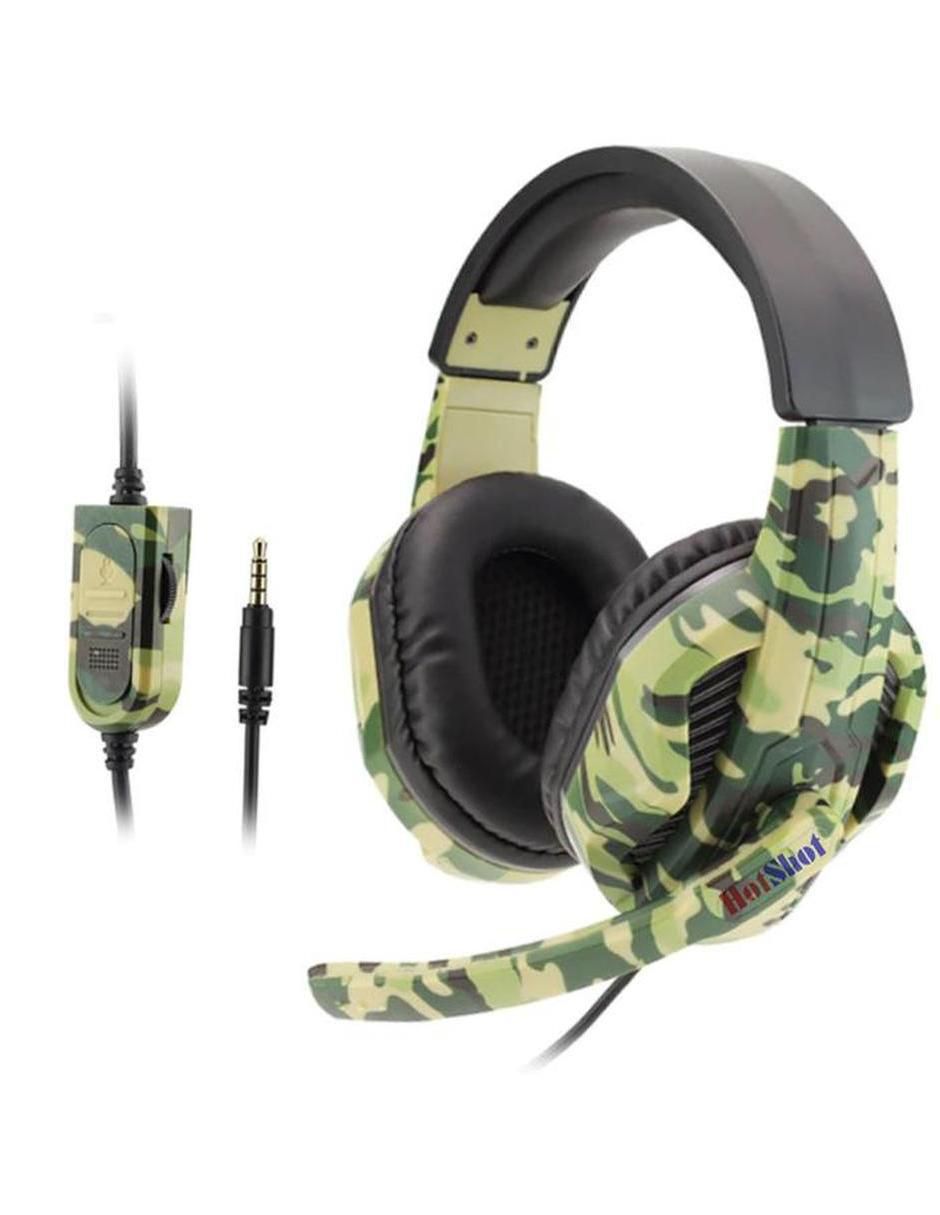 Audífonos Over-Ear Tacticpro alámbricos con cancelación de ruido