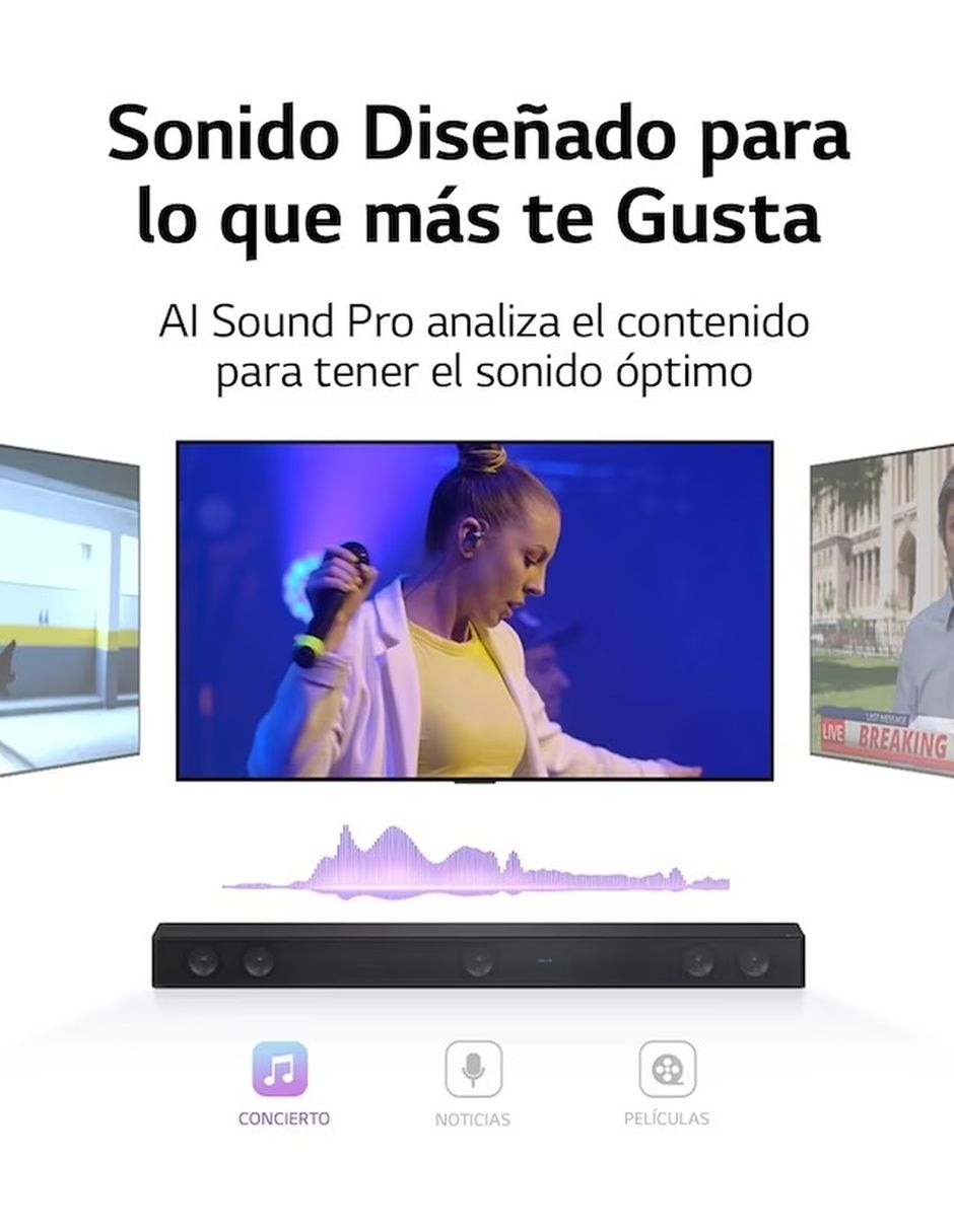 Barra de sonido Sh7Q 10