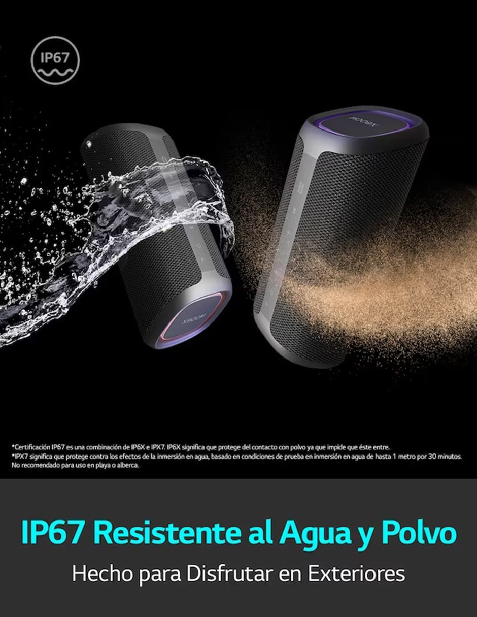 Bocina portátil Xg7q bluetooth 7