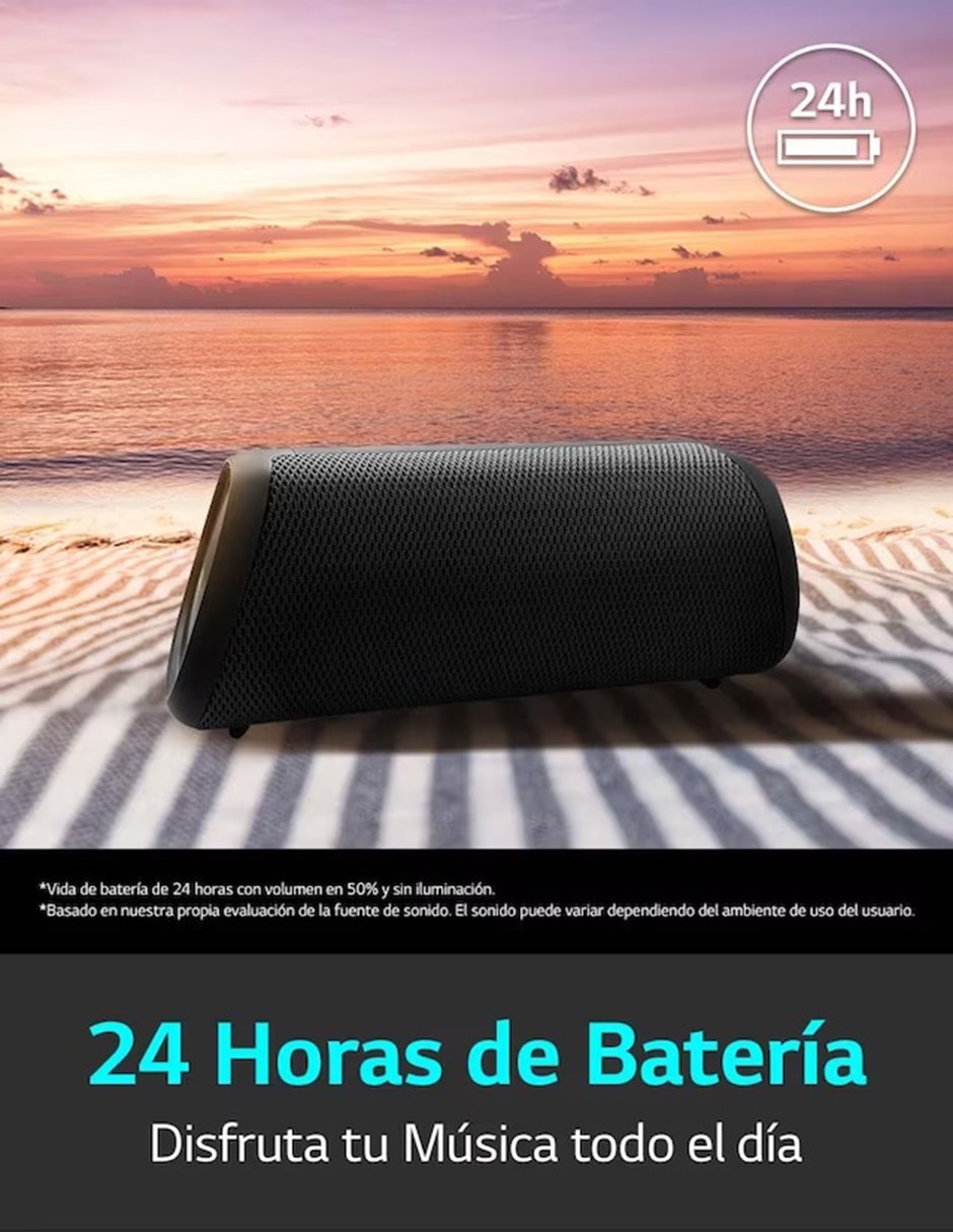 Bocina portátil Xg7q bluetooth 9
